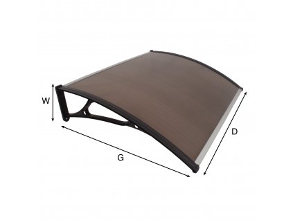 STRECHA NA STRECHE DVERÍ 120 x 80 HLINÍK_0