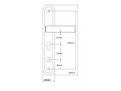 RUKOVÄŤ PRE DVERE ČÍNSKY VLOŽIŤ BARLETTA_1