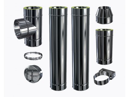 KOMÍN FI 120 DVOJSTRANNÁ IZOLOVANÁ 3 m AKCIA!_0