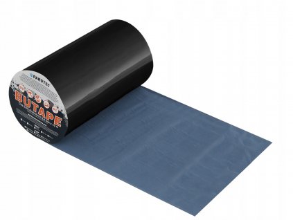 Strechy, pásky butylowa 150 mm x 10 MB black Čierna_0