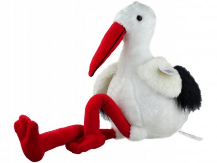 Maskot MEGA Big Stork PLUSH SVADOBNÝ Krst_0