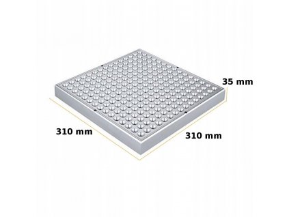 PANEL LED LAMPA PRE RASTLÍN RASTÚCICH 225 LED MAXIMÁLNE 45 W PC_3