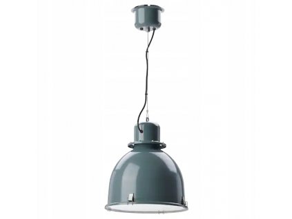 Vysiace svetlá, lampy - IKEA SVARTNORA Závesná lampa šedo-tyrkysová 38 cm_0