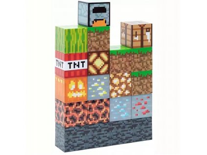 Nočná lampa do detskej izby - Minecraft 16 bloky bloky_0