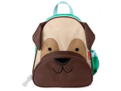Aktovka, školská taška -  Skip Hop Batoh Zoo Pug pre výlety do materskej školy_2