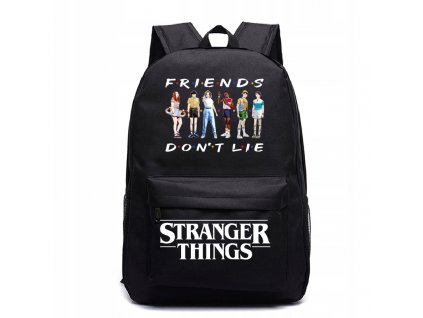 Školská taška, batoh - Backpack cudzinec, veci priatelia dont ležať veľký A4_0