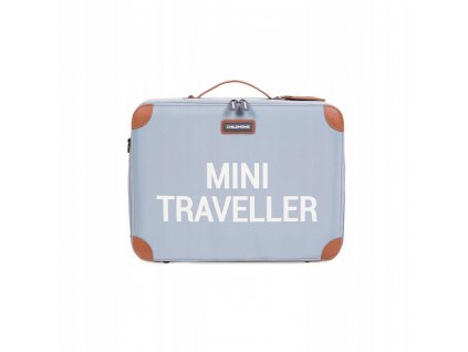 Detský kufor -  Childhome Detský kufr Mini Traveler Grey_0