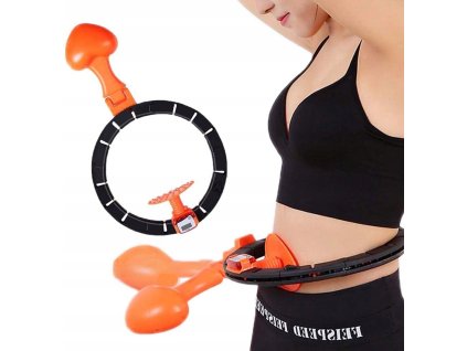 Hula hoop - Inteligentný hula chmeľový masér s hmotnosťou 39_0