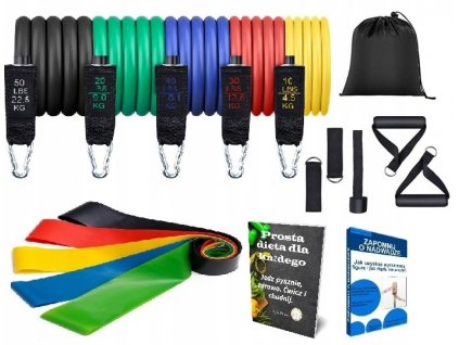 Posilňovacia guma, expandér - Profesionálne fitness gumy expandér_0