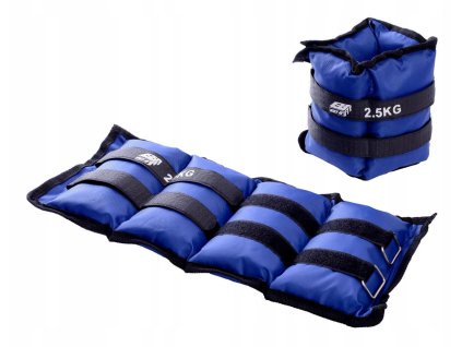 Závažia na členky a ruky Fitness závažia 2x2,5 kg_16