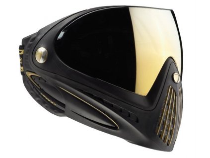 Airsoft -  Paintball Dye I4 Invision Goggle Black Gold_0