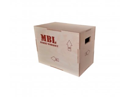 Plyometrický 50x40x30 Crossfit JUMP BOX_0