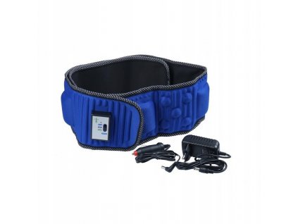 REDUKČNÝ PÁS VIBRAČNÝ MODRÝ MASÁŽNÍK RIADENIE_0
