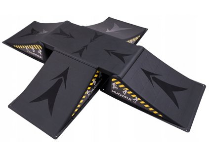 Rampa skákanie stunt scooter skate 5el Hudora_0