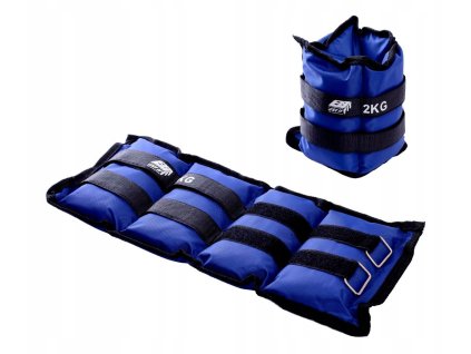 Závažia na členky a ruky Fitness závažia 2x2kg_16