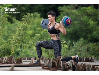 Sada fitness činiek Power Gym pre BODY PUMP_0