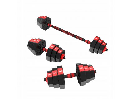 SET Sada činiek Nastaviteľná činka 2x10kg 20kg_0