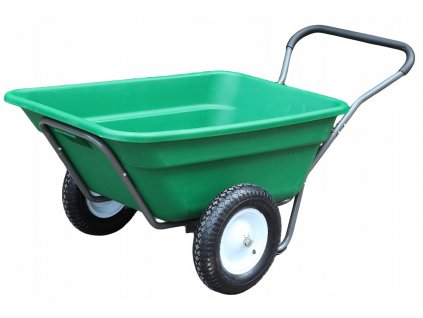 Fúrik dvojkolesové krmivo 240L silný vozík_0