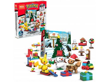 Pokémon - Pokemon Blocks Adventný kalendár 246 Prvky_0
