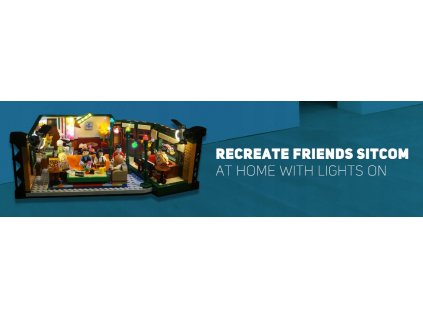 LED svetlá pre LEGO Central Perk 21319_0