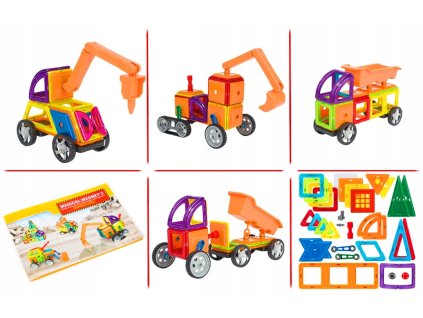 MAGNETICKÉ PLATNICE MAGICKÝ MAGNET 162 ELEM. Y43_0