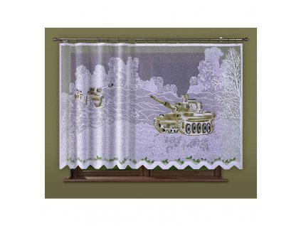 MILITARIADA opony 250 x 150 cm | Záclony Dieťaťa_0