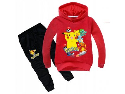 Pokémon - Mikina Pikachu Tracks Pokémon a nohavice 116_0