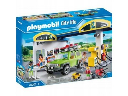 BENZÍNOVÁ STANICA PLAYMOBIL 70201_1