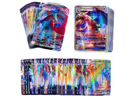 Pokémon - Francúzsky Pokémon karta tag band gx v max Vmax_0