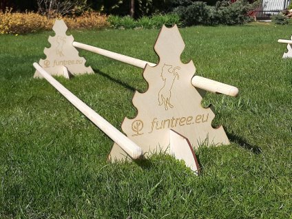 EKOCAVALETTI prekážka + 2 tyče HobbyHorse CALLET_0