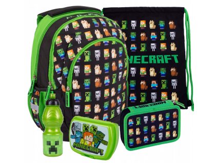 Školská taška, batoh - Minecraft School Batchpack zahŕňal 5el._0