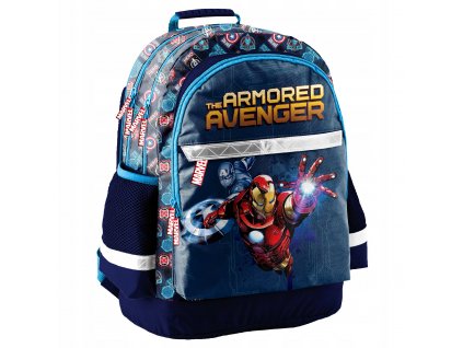 Školská taška, batoh - Avengers School Batchpack pre priateľa Paso Iron Man_2