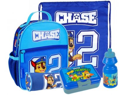 Zestaw plecak przedszkolny Psi patrol piornik