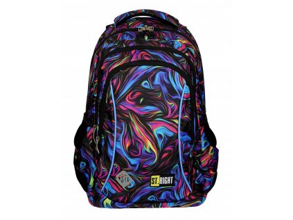 Školská taška, batoh - Backpack 4 Komora St.Right BP-26 Modrá ilúzia_0