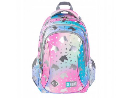 ST RIGHT PLECAK SZKOLNY MLODZIEZOWY MIETOWY OMBRE EAN GTIN 5903235645112