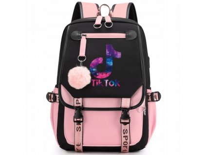 Školská taška, batoh - Tik tok batoh pre dievča z juniorskej strednej školy_0