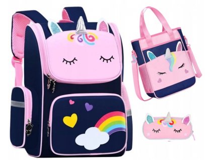 PLECAK SZKOLNY JEDNOROZEC TORNISTER ROG PIORNIK