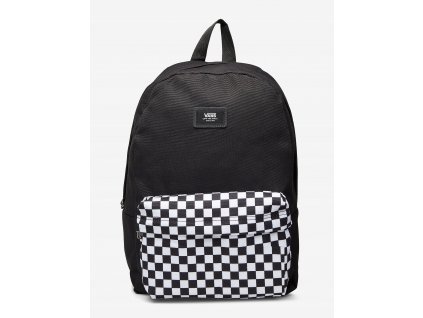 Školská taška, batoh - Školské batohy Vans Nový Skool Black Kockovaný_0