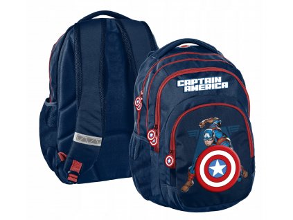 Školská taška, batoh - Školský batoh Avengers Captain America trieda 1-3_0