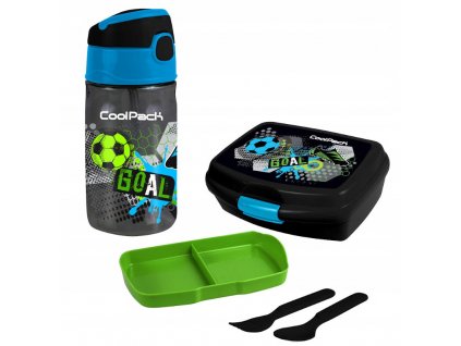 Bidon a Breakfast Coolpack BPA Free futbal_0