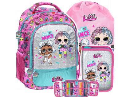 PLECAK SZKOLNY ZESTAW LOL SURPRISE dla dziewczynki