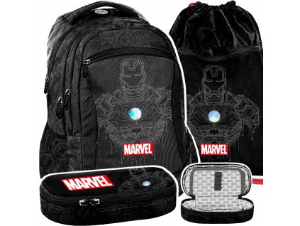 Školská taška - batoh, set, zostava - Školské batoh Set Marvel Iron Man_0