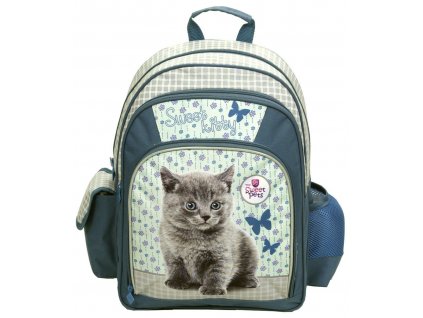 Plecak Szkolny Tornister z Kotem Kotkiem Kot Kotek Marka Beniamin