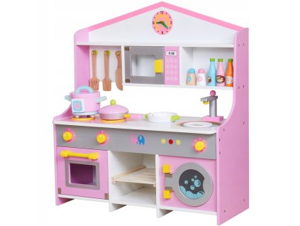 DETSKÁ KUCHYNSKÁ DREVENÉ KUCHYNĚ + PRÍSLUŠENSTVO_0