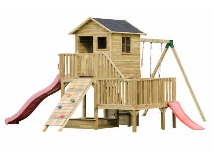 Detský domček, detský stan - Dvojlôžková hojdačka na stenu Hubert House_0