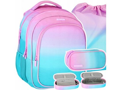 PLECAK SZKOLNY MLODZIEZOWY OMBRE DLA DZIEWCZYN