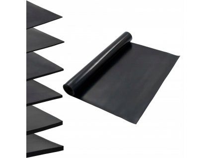 Gumová protišmyková podložka 1,2 x 5 m, hladká_0