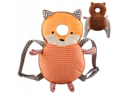 Detská líška chránič hlavy líška na učenie_0