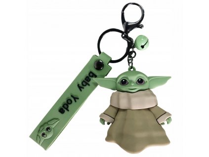 New Yoda Child Keychain The Mandalorian Star Wars_0