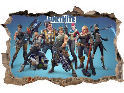 NÁLEPKY NA STENU FORTNITE 108 100x65 cm_0